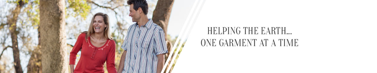 Helping the earth...One garment at a time