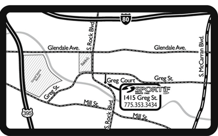 Sportif Store Map